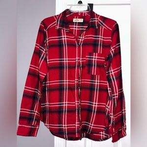 Hollister flannel shirt